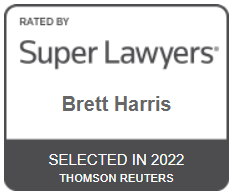 Rated By Super Lawyers | Brett Harris | Selected In 2022 Thomson Reuters